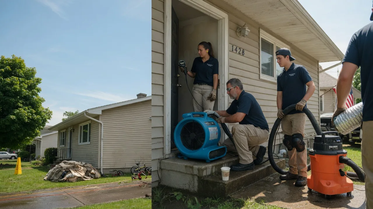 Water Damage Restoration in Milton, IN near me